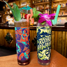 Load image into Gallery viewer, Jeff Granito's 'Royal Hawaiian: Night of the Drinking Dead' Zombie Cocktail Glass (1) - Ready to Ship / Rolling Pre-Order!
