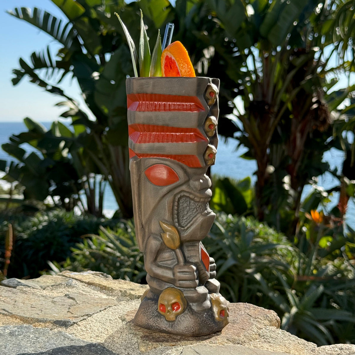 Jeff Granito's Croc Tails (Blue) - Ceramic Tiki Mug - Limited Edition / Limited Time Pre-Order