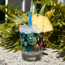 Load image into Gallery viewer, Jeff Granito's 'Dwellers of the Deep' Mai Tai Cocktail Glass - Pre-Order!
