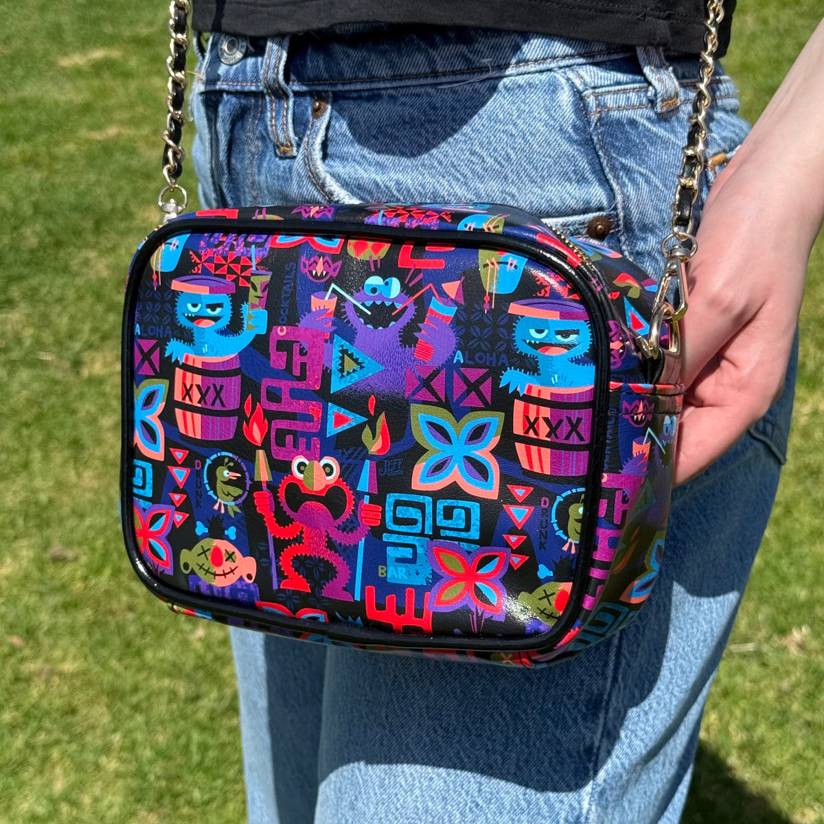 Jeff Granito's 'Tiki Monsters' Crossbody Bag - Pre-Order (FREE