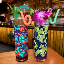 Load image into Gallery viewer, Jeff Granito's 'Royal Hawaiian: Night of the Drinking Dead' Zombie Cocktail Glass (1) - Ready to Ship / Rolling Pre-Order!