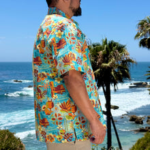 Load image into Gallery viewer, Jeff Granito's 'Royal Hawaiian: Laguna Classic' Modern Fit Button-Up Shirt - Unisex - Rolling Pre-Order / Ready to Ship! (FREE SHIPPING in U.S.)