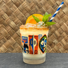 Load image into Gallery viewer, Jeff Granito's 'Strange and Unusual' Mai Tai Cocktail Glass - Rolling Pre-Order / Ready to Ship!