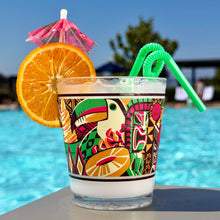 Load image into Gallery viewer, Jeff Granito's 'Island Memories' BreakResist Cocktail Tumbler - Pre-Order