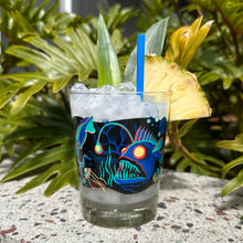 Load image into Gallery viewer, Jeff Granito's 'Dwellers of the Deep' Mai Tai Cocktail Glass - Pre-Order!