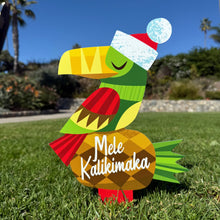 Load image into Gallery viewer, Jeff Granito's 'Toucan Tidings' Metal Yard Stake - Pre-Order