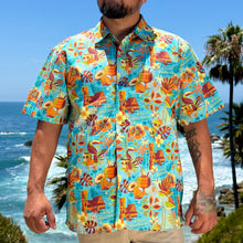 Load image into Gallery viewer, Jeff Granito's 'Royal Hawaiian: Laguna Classic' Modern Fit Button-Up Shirt - Unisex - Rolling Pre-Order / Ready to Ship! (FREE SHIPPING in U.S.)