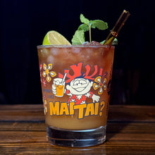 Load image into Gallery viewer, Jeff Granito's 'How About a Mai Tai?' Mai Tai Cocktail Glass (1) - Ready to Ship / Rolling Pre-Order