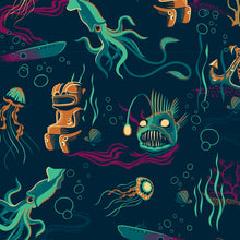 Load image into Gallery viewer, Jeff Granito's 'Dwellers of the Deep' Men's Performance Golf Polo - Ready to Ship - Shipping Included!