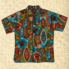 Load image into Gallery viewer, Jeff Granito's 'Hidden Haven' Classic Aloha Button Up-Shirt - Unisex - Ready to Ship!