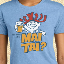 Load image into Gallery viewer, Jeff Granito's 'How About a Mai Tai?' - Women's Tee - Ready to Ship!