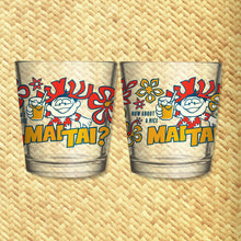 Load image into Gallery viewer, Jeff Granito's 'How About a Mai Tai?' Mai Tai Cocktail Glass (1) - Ready to Ship / Rolling Pre-Order