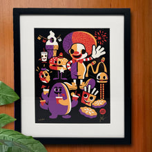 Load image into Gallery viewer, Happy Land Framed Fine Art Print - U.S. Shipping Included