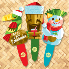 Load image into Gallery viewer, Jeff Granito's 'Island Inspirations' Metal Yard Stakes Set of THREE (3) - Pre-Order