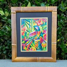Load image into Gallery viewer, Bamboo Plank Frame 11 x 14, Dark