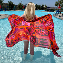 Load image into Gallery viewer, Jeff Granito's 'It's A Tiki World' Pareo - Ready to Ship / Rolling Pre-Order (FREE SHIPPING in U.S.)