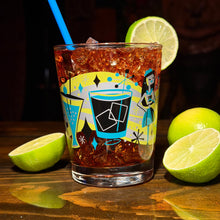Load image into Gallery viewer, Jeff Granito's 'Cosmic Cocktails' Mai Tai Cocktail Glass (1) - Ready to Ship!