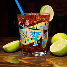 Load image into Gallery viewer, Jeff Granito's 'Cosmic Cocktails' Mai Tai Cocktail Glass (1) - Ready to Ship!