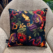 Load image into Gallery viewer, Jeff Granito's 'Tiki Kong' Pillow Cover - Ready to Ship! (FREE SHIPPING in U.S.)