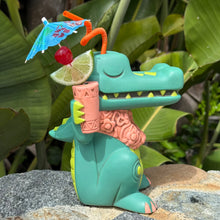 Load image into Gallery viewer, Jeff Granito's Croc Tails (Blue) - Ceramic Tiki Mug - Limited Edition / Limited Time Pre-Order