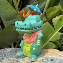 Load image into Gallery viewer, Jeff Granito's Croc Tails (Blue) - Ceramic Tiki Mug - Limited Edition / Limited Time Pre-Order