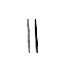 Load image into Gallery viewer, 'Obsidian' Glass Bamboo Straw Set of Two (2) - Ready to Ship!