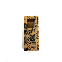 Load image into Gallery viewer, 'Clear' Glass Bamboo Straw Set of Two (2) - Ready to Ship!