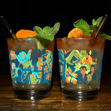 Load image into Gallery viewer, Jeff Granito's 'Island of the Lost' Mai Tai Cocktail Glass (1) - Ships Late January/Early February!