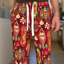 Load image into Gallery viewer, Jeff Granito's 'Spirit of Tiki' Unisex Pajama Pants - Ready to Ship!