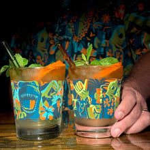 Load image into Gallery viewer, Jeff Granito's 'Island of the Lost' Mai Tai Cocktail Glass (1) - Ships Late January/Early February!