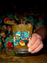Load image into Gallery viewer, Jeff Granito's 'Mewsubi' Mai Tai Cocktail Glass (1) - Ready to Ship!
