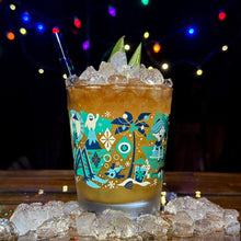 Load image into Gallery viewer, Jeff Granito's 'Chill Miser' Mai Tai Cocktail Glass - Pre-Order
