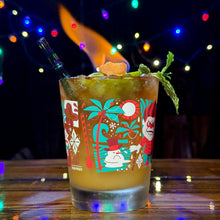 Load image into Gallery viewer, Jeff Granito's 'Rum Miser' Mai Tai Cocktail Glass - Pre-Order!