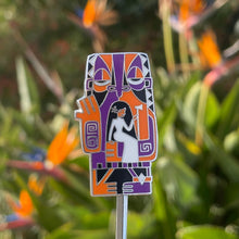 Load image into Gallery viewer, Old Ball and Chain Metal Enamel Swizzle Stick - Ready to Ship!