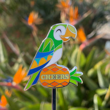 Load image into Gallery viewer, Cheers and Sante Metal Enamel Swizzle Stick - Ready to Ship!