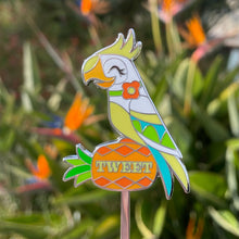 Load image into Gallery viewer, Tweet and Cheers Metal Enamel Swizzle Stick - Ready to Ship!