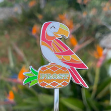 Load image into Gallery viewer, Salud and Prost Metal Enamel Swizzle Stick - Ready to Ship!