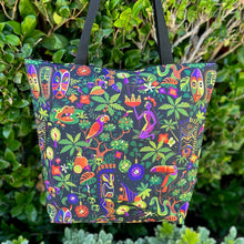 Load image into Gallery viewer, Forbidden Shores Zipper Tote