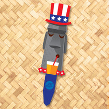 Load image into Gallery viewer, Jeff Granito's '4th of July Island' Large Metal Yard Stakes Set of TWO (2) - Pre-Order!