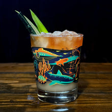Load image into Gallery viewer, Jeff Granito's '20,000 Fears Under The Sea' Mai Tai Cocktail Glass (1) - Ready to Ship!