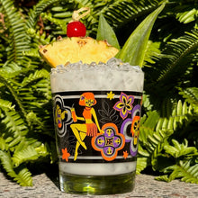Load image into Gallery viewer, Zombie Hunter Mai Tai Cocktail Glass - Ready to Ship!