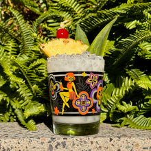 Load image into Gallery viewer, Zombie Hunter Mai Tai Cocktail Glass - Ready to Ship!