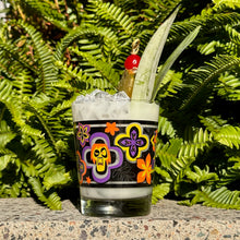 Load image into Gallery viewer, Zombie Hunter Mai Tai Cocktail Glass - Ready to Ship!
