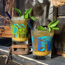 Load image into Gallery viewer, Jeff Granito's 'Pacific Traders' Mai Tai Cocktail Glass (1) - Ready to Ship / Rolling Pre-Order