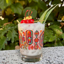 Load image into Gallery viewer, Polynesian Paradise Mai Tai Cocktail Glass