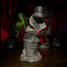 Load image into Gallery viewer, Jeff Granito's Feathered Fiend (Dead and Red) - Ceramic Tiki Mug - Limited Edition / Limited Time Pre-Order (FREE Shipping in U.S.)