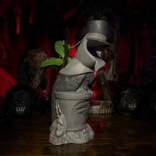 Load image into Gallery viewer, Jeff Granito's Feathered Fiend (Dead and Red) - Ceramic Tiki Mug - Limited Edition / Limited Time Pre-Order (FREE Shipping in U.S.)