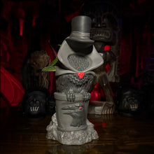Load image into Gallery viewer, Jeff Granito's Feathered Fiend (Dead and Red) - Ceramic Tiki Mug - Limited Edition / Limited Time Pre-Order (FREE Shipping in U.S.)