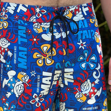 Load image into Gallery viewer, Jeff Granito's 'How About a Mai Tai?' Board Shorts - Ready to Ship!