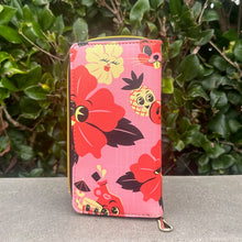 Load image into Gallery viewer, 'Hibis-Kiss' Zippered Wallet - Ready to Ship!